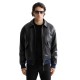 яке,мъжки,якета,scotch,&,soda,faux,leather,bomber,jacket,black