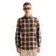 карирана,риза,мъжки,ризи,scotch,&,soda,lightweight,flannel,check,long,sleeve,shirt,brown,(brown)