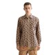 риза,с,дълъг,ръкав,дамски,ризи,мъжки,ризи,scotch,&,soda,structured,printed,long,sleeve,shirt,brown,(beige)