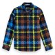 карирана,риза,детски,ризи,scotch,&,soda,flannel,checked,long,sleeve,shirt,multicolor,(campanula,sky,captain,limeaid,check)