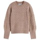 блуза,детски,блузи,scotch,&,soda,lightweight,ajour,sweater,beige,(eggnog,melange)