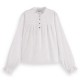 детски,ризи,детски,облекла,за,момичета,детски,блузи,scotch,&,soda,lightweight,modal,long,sleeve,blouse,white,(eggnog)
