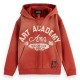 суичър,детски,блузи,scotch,&,soda,loose,fit,snow,washed,front,artwork,hoodie,orange,(ketchup)