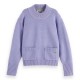 блуза,детски,блузи,scotch,&,soda,mock,neck,front,pockets,sweater,purple,(sweet,lavender)