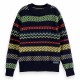 блуза,детски,блузи,scotch,&,soda,regular,fit,festive,jacquard,sweater,fair,isle,anthracite