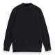 блуза,детски,блузи,scotch,&,soda,regular,fit,mock,sweater,black,(anthracite)