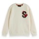 блуза,детски,блузи,scotch,&,soda,relaxed,fit,waffle,sweatshirt,beige,(eggnog)
