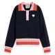 шапка,детски,блузи,с,яка,scotch,&,soda,sporty,collar,chest,logo,long,sleeve,polo,blue,(sky,captain)