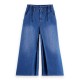дънки,детски,панталони,scotch,&,soda,the,wave,customised,wide,fit,jeans,blue,(art,from,the,heart)