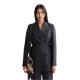 сако,дамски,сака,scotch,&,soda,double,breasted,belted,drapey,blazer,charcoal,art,(black)