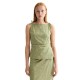 дамски,блузи,scotch,&,soda,draped,wrap,sleeveless,blouse,green,(oil,green)