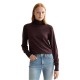 блуза,дамски,пуловери,дамски,плетени,дрехи,scotch,&,soda,relaxed,fit,roll,high,neck,sweater,chocolate,plum,(purple)