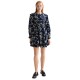рокля,дамски,поли,и,рокли,scotch,&,soda,scallop,trim,long,sleeve,short,dress,blue,(ribbon,navy,aop)