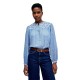 дънки,дамски,блузи,дамски,ризи,salsa,jeans,21010471,regular,fit,shirt,light,blue,(blue)