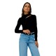 блуза,дамски,пуловери,дамски,плетени,дрехи,salsa,jeans,21010498,slim,fit,sweater,black