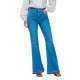 дънки,дамски,панталони,salsa,jeans,faith,crack,push,in,flare,fit,jeans,light,wash,(blue)