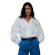 дънки,дамски,блузи,дамски,ризи,salsa,jeans,floral,print,regular,fit,blouse,light,pearl,v2,(grey)