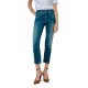дънки,дамски,панталони,salsa,jeans,secret,bartak,detail,push,in,cropped,slim,fit,jeans,greencast,(blue)