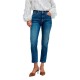 дънки,дамски,панталони,salsa,jeans,true,cropped,slim,fit,jeans,greencast