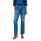 дънки,дамски,панталони,salsa,jeans,true,destroyed,straight,fit,jeans,medium,wash,(blue)