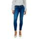 дънки,дамски,панталони,salsa,jeans,wonder,studs,push,up,cropped,skinny,fit,jeans,medium,wash,(blue)