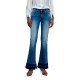 дънки,дамски,панталони,salsa,jeans,wonder,push,up,flare,fit,jeans,medium,wash