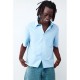 бебешка,риза,с,къс,ръкав,мъжки,ризи,balmohk,boxy,malasana,short,sleeve,shirt,blue,baby,blue