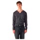 тениска,мъжки,тениски,дамски,тениски,balmohk,henley,washed,long,sleeve,t,shirt,black,(black,black)