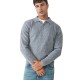 мъжки,блузи,с,яка,balmohk,knit,buttons,long,sleeve,polo,grey,grey