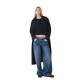 палто,дамски,якета,и,палта,balmohk,oversize,coat,black,black