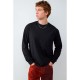 тениска,мъжки,тениски,balmohk,relaxed,long,sleeve,t,shirt,black,black