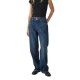дънки,дамски,панталони,balmohk,straight,fit,ana,high,waist,jeans,blue,dark,denim