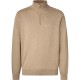 блуза,мъжки,пуловери,façonnable,cosilk,half,zip,sweater,beige,(dark,stone,beige)
