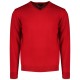 блуза,мъжки,пуловери,façonnable,merino,v,neck,sweater,red,(berry,red)