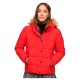 яке,дамски,якета,и,палта,superdry,faux,fur,puffer,jacket,refurbished,red
