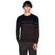 блуза,мъжки,пуловери,armani,exchange,xm000901,af11965,sweater,chocolate,mel,deep,navy,(brown)