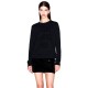 блуза,дамски,блузи,armani,exchange,xw000991,af14284,sweatshirt,black,(black)
