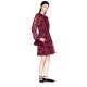 рокля,дамски,поли,и,рокли,armani,exchange,xw001018,af12051,dress,red,(blossom,print)