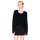 жилетка,дамски,пуловери,дамски,плетени,дрехи,armani,exchange,xw001304,af16552,cardigan,black,(black)