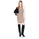 рокля,дамски,поли,и,рокли,armani,exchange,xw001312,af10352,dress,brown,(brown,bass)