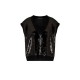 потник,дамски,пуловери,дамски,плетени,дрехи,armani,exchange,xw001325,af16682,knitted,vest,black,sequins