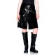 панталони,дамски,панталони,armani,exchange,xw001773,af16152,high,waist,pants,black,sequins