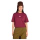 тениска,дамски,тениски,timberland,stack,logo,short,sleeve,t,shirt,burgundy,(red)