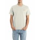 тениска,мъжки,тениски,replay,m3015,.000.2660,short,sleeve,t,shirt,beige,(cloud)