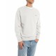 блуза,мъжки,пуловери,replay,m3106.000.23736p,sweatshirt,white,(natural,white)