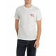 тениска,мъжки,тениски,replay,m3210.000.2660,short,sleeve,t,shirt,white,(natural,white)