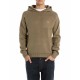 блуза,мъжки,пуловери,replay,uk4858.000.g23538,hoodie,sweater,sage,melange,(brown)