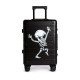 куфари,tokyoto,luggage,black,skull,trolley,bag,black