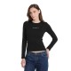 тениска,дамски,тениски,guess,jeans,w5ri58,ka0h1,slim,fit,long,sleeve,t,shirt,black,(jet,black,a996)
