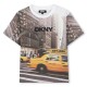 тениска,мъжки,тениски,дамски,тениски,dkny,d62442,short,sleeve,t,shirt,multicolor,(white)